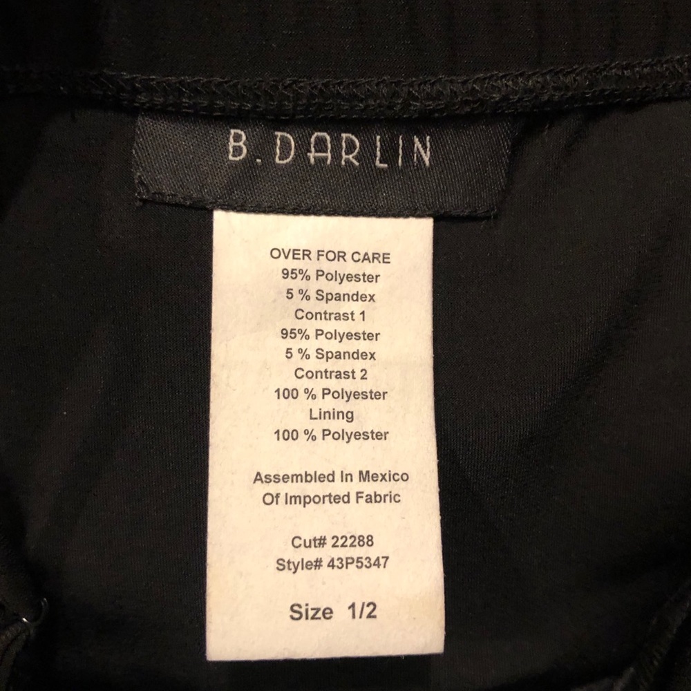 B.Darlin Black Dress - Picture 8 of 8